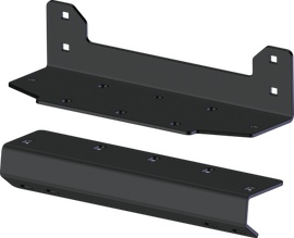 KFI Products winch mount bracket for CFMOTO CForce 400 G2 off-road vehicle, durable metal construction, black finish.