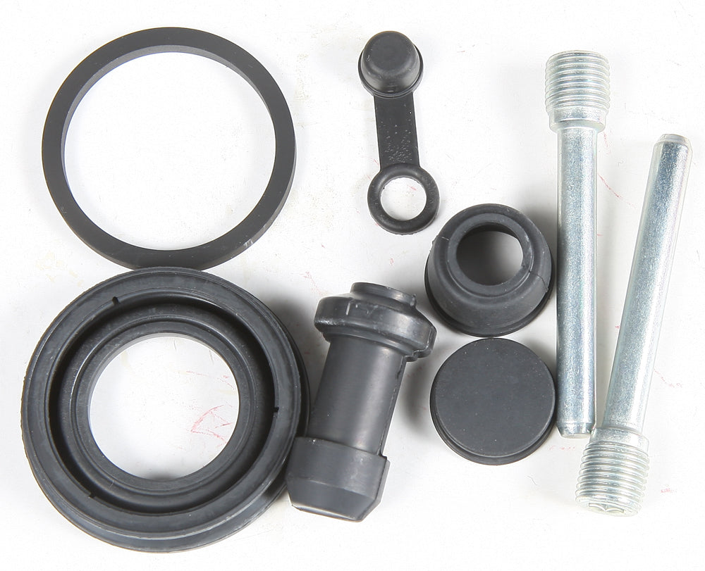 Shindy front caliper kit with brake calipers and mounting hardware, designed for vehicle braking systems.