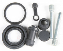 Load image into Gallery viewer, Shindy front caliper brake kit with multiple calipers and mounting hardware, designed for vehicle braking systems.