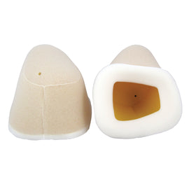 No Toil air filter for Yamaha YZ 125/250/500cc dirt bikes, showing the clean, high-performance filter material.