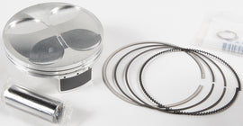 Wiseco Armorglide piston kit with 96mm bore, standard size, 13.5:1 compression, used in motorcycle or small engine rebuilds.