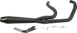 Sawicki Speed Shop 2-in-1 TC Flt full-length black exhaust pipe, sleek design for enhanced performance and style.