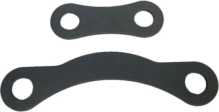 ModQuad rear body frame stiffeners, model 28-47002, installed on vehicle chassis for added structural support.