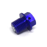 ZETA - Magnetic Drain Plug M14x14-P1.5 Blue - 634-8207B