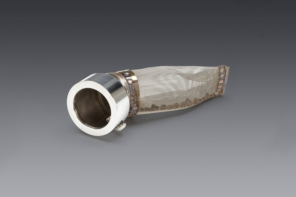 Yoshimura RS-4 exhaust spark arrestor insert replacement part 960-9903, shown in a close-up image of the motorcycle exhaust component.