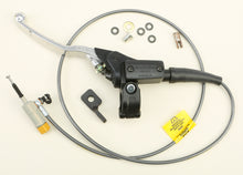 Load image into Gallery viewer, Magura hydraulic clutch kit for Yamaha WR 450 F off-road motorcycle, including clutch master cylinder and hydraulic lines.