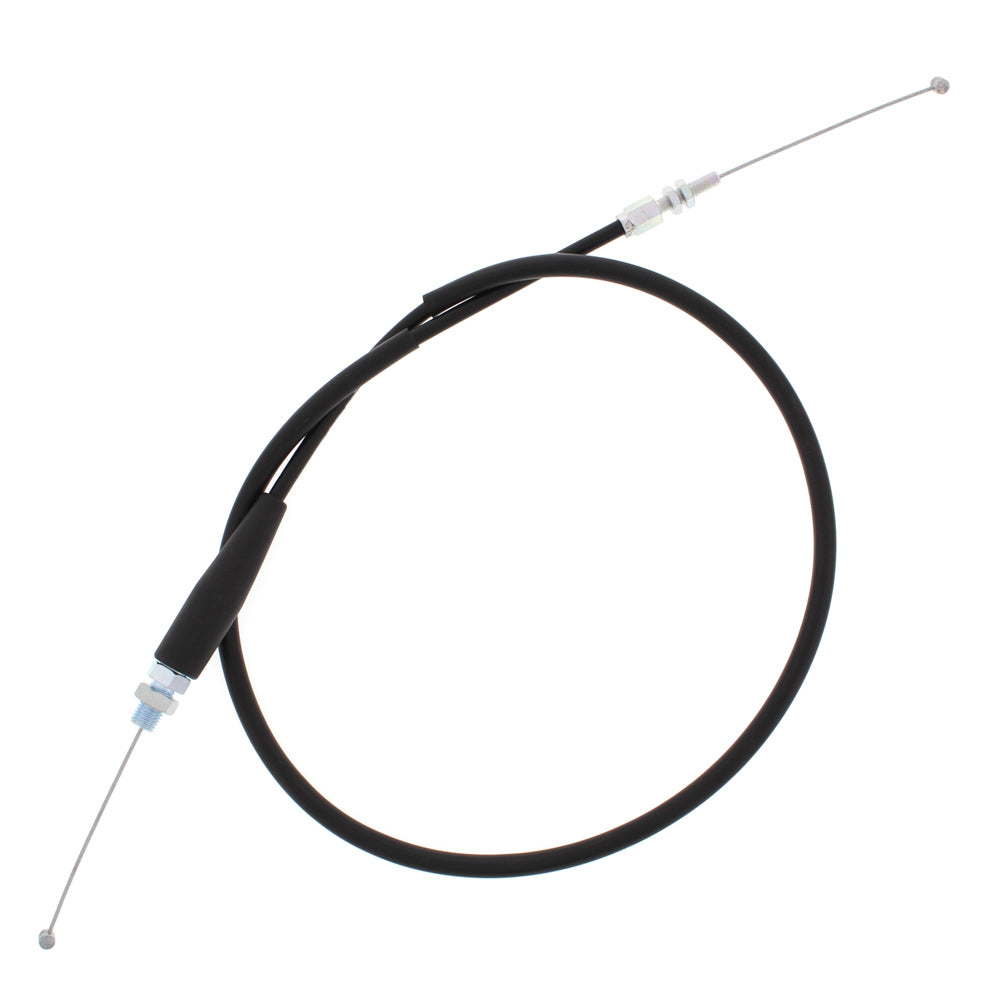 All Balls throttle cable 24-51199 for hydraulic control lines, showing the cable and fittings on a neutral background.