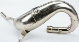 Pro Circuit Platinum Exhaust Pipe 792-1016P for motorcycle, shiny metal finish, with mounting brackets and exhaust outlet visible.