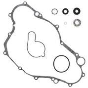 Vertex Water Pump Rebuild Kit for engine, showing various gaskets and components laid out on a clean surface.
