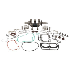Vertex Complete Engine Rebuild Kit for Pol WR101185, includes engine components displayed on a clean surface.