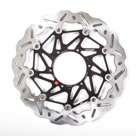 Braking Sk2 directional rotor for brakes, right side, 32-6798R, shown in the image with detailed metal surface and ventilation slots.