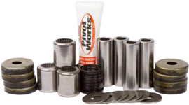 Pivot Works Lower A-Arm Kit for suspension systems, showing the assembled A-arm components in black and metal finish.