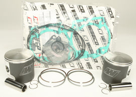 Wiseco Overbore Piston Kit SK1237 with multiple pistons and components for high-performance engine rebuilds.