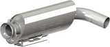 MBRP Exhaust - Single Slip-On System W/ Oval Sport Muffler Chrome - 241-10178