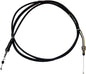 WSM Performance Parts throttle cable 72-20332, flexible control line for engine throttle linkage, shown in close-up image.