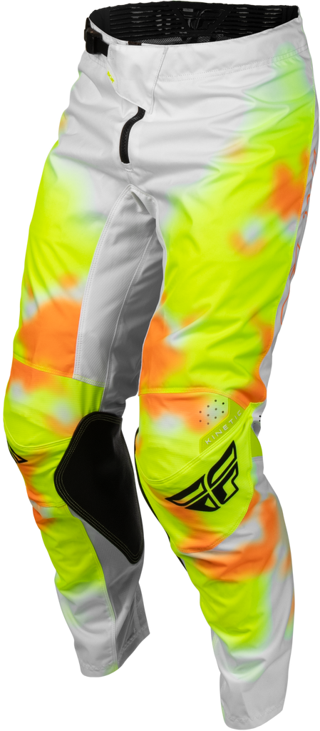 Kinetic Blur Pants White/Hi Vis/Orange Sz 36
