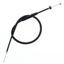 Load image into Gallery viewer, All Balls throttle cable 24-51110 for hydraulic control lines, showing the flexible cable with connectors and protective sheathing.