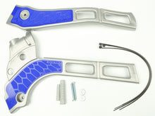 Load image into Gallery viewer, Acerbis X-Grip Off Road Frame Guard in silver and blue mounted on motorcycle frame, providing protection and stylish design.