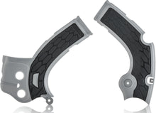 Load image into Gallery viewer, Acerbis X-Grip off-road frame guard in silver and black mounted on motorcycle frame, designed for durable protection.