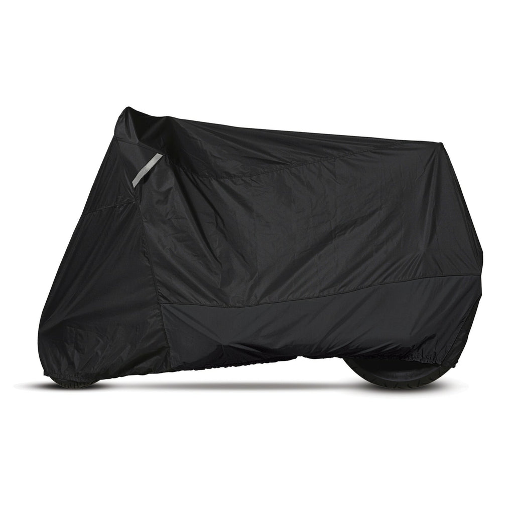 Dowco Weatherall Plus Cruiser storage cover in large size, designed to protect motorcycles from weather and dust.