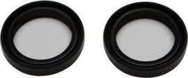 All Balls Fork Seal Kit 22-55156 for motorcycle suspension showing rubber seals and components in a clear image