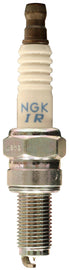 NGK Spark Plug #7692/04 2-MR8AI9 showing the metal and ceramic components of the ignition spark plug