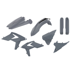 Polisport Plastics Enduro Kit in Nardo Grey for Beta 64-90863, includes body panels and protective plastics for off-road motorcycles.