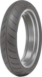 Dunlop D423 front motorcycle tire, 130/70R18 size, radial tubeless design with 63H load and speed rating, mounted on a wheel.