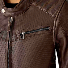 Load image into Gallery viewer, Womens Roadster Air D3o Jacket Brown Leather Md