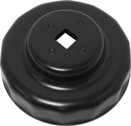 HardDrive oil filter wrench socket with black finish, designed for easy removal of oil filters in automotive tools.