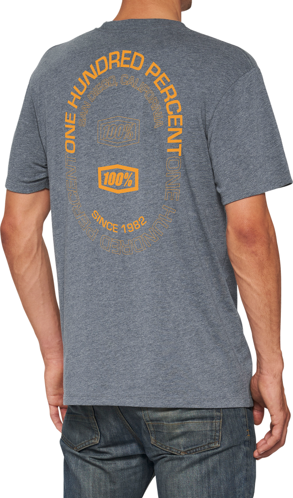 Tronix Ss Tee Charcoal Heather Md