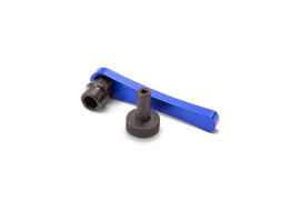 Motion Pro Tappet Adjuster Tool with 3mm square and 8mm wrench, featuring metal construction and ergonomic grip for motorcycle maintenance.