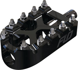 Flo Motorsports Moto Style Shift Peg in black, featuring a sturdy design for motorcycle gear and enhanced grip.
