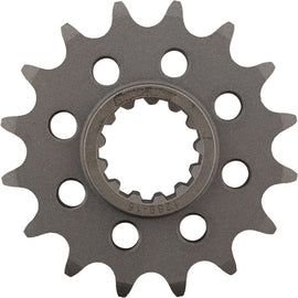 Supersprox steel front motorcycle sprocket with 16-tooth count for 520 chains, featuring a durable finish with visible teeth design.