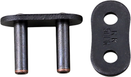 Excel Wheel Components Master Link 530dr Rivet M/L, used for bike wheel chains, shown with rivet and link assembly.