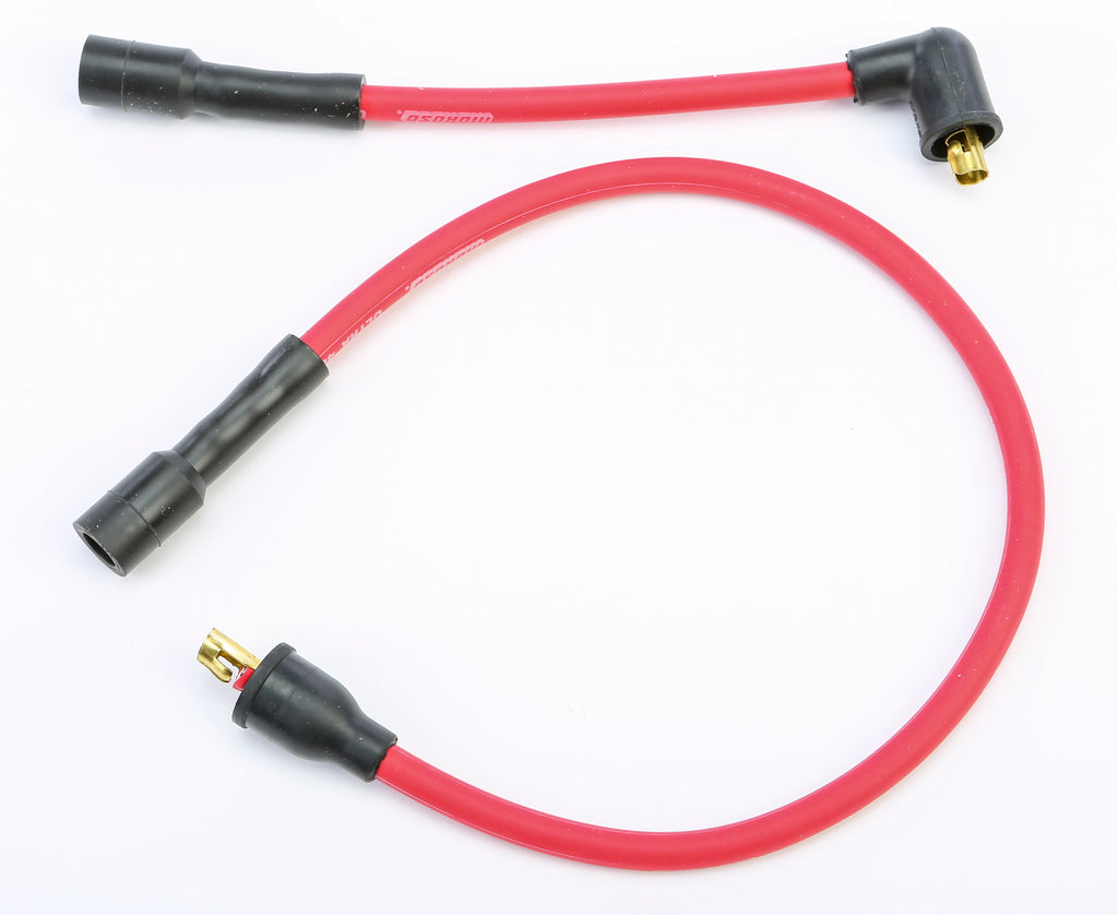 Moroso Ignition Wires Ultra 40/Red set for 1986-2003 Xl and 1200s, featuring six high-performance electrical ignition wires.
