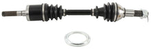 Load image into Gallery viewer, All Balls heavy duty front axle with six balls, durable motorcycle axle replacement part for enhanced stability and performance.