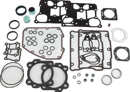 James Gasket top-end gasket kit for TC 95 with MLS head gasket, includes seals and gaskets for engine repair.