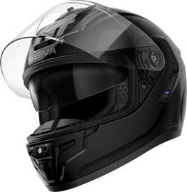 Phantom Ff Mesh Com Helmet Glossy Black Md