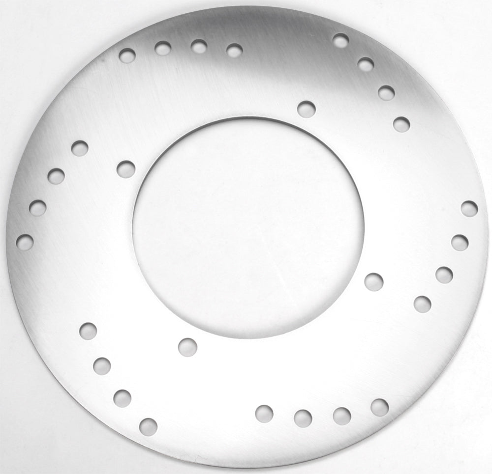 EBC Motorcycle Brakes standard rotor 15-6201, durable metal disc for motorcycle braking system, visible with detailed surface texture.