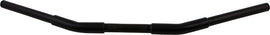 HardDrive 1.25-inch fat drag-bar in black, featuring a sturdy design and ergonomic grip for cycling or outdoor activities.