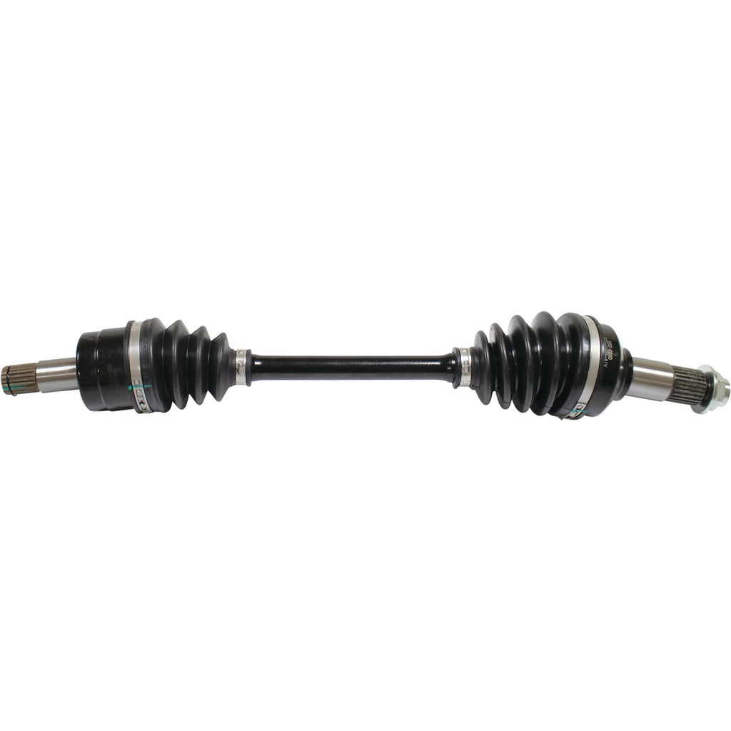 All Balls heavy-duty drive axle with six ball bearings for Yamaha models, showcasing the durable metal components and assembly.