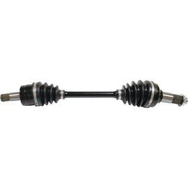 All Balls heavy-duty drive axle with six ball bearings for Yamaha models, showcasing the durable metal components and assembly.