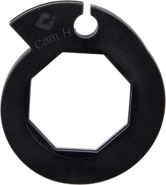 ODI Grips MX V2 Throttle Cam 206-1001H for motorcycle throttle control, black rubber grips with textured surface