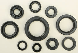 Vertex Oil Seal Set 182-2107 with six gaskets and seals, showing detailed rubber seals for engine or machinery applications.