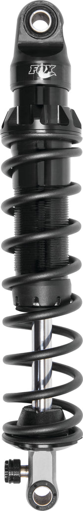 Fox Ifp-Qsr shocks for Fxr 14-inch suspension with standard rebound adjustment, shown in close-up image.