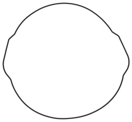 Vertex clutch cover gasket for engine, showing the rubber seal and gasket edges in a close-up view.
