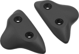 Mirror Block Off Plates Pair Black Yam