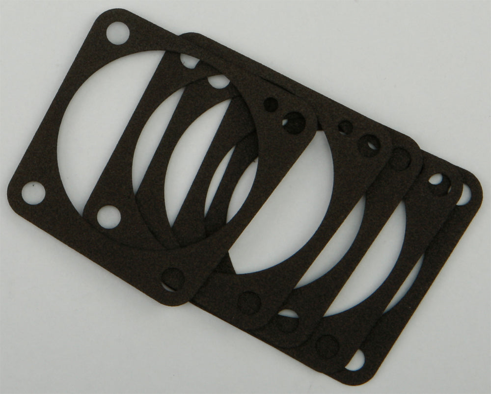 James Gasket rear foam tappet block gaskets, set of five, with black foam material for sealing and insulation.