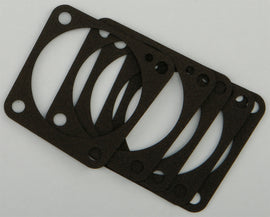 James Gasket rear foam tappet block gaskets, set of five, with black foam material for sealing and insulation.